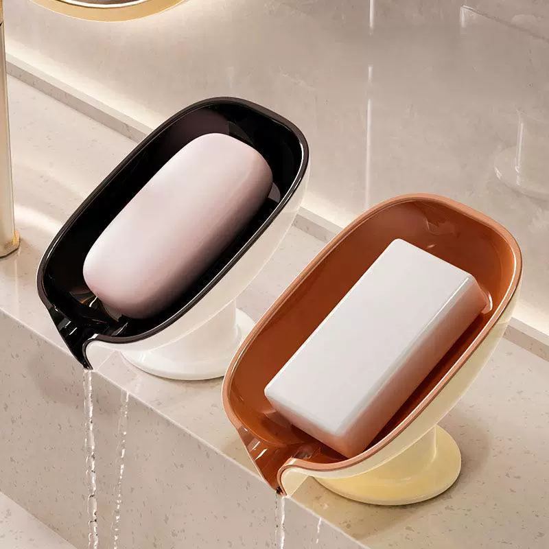 Draining Soap Dish Wholesale - Self-Draining Plastic Soap Holder, Easy Clean Bathroom Soap Tray, Multi-Color