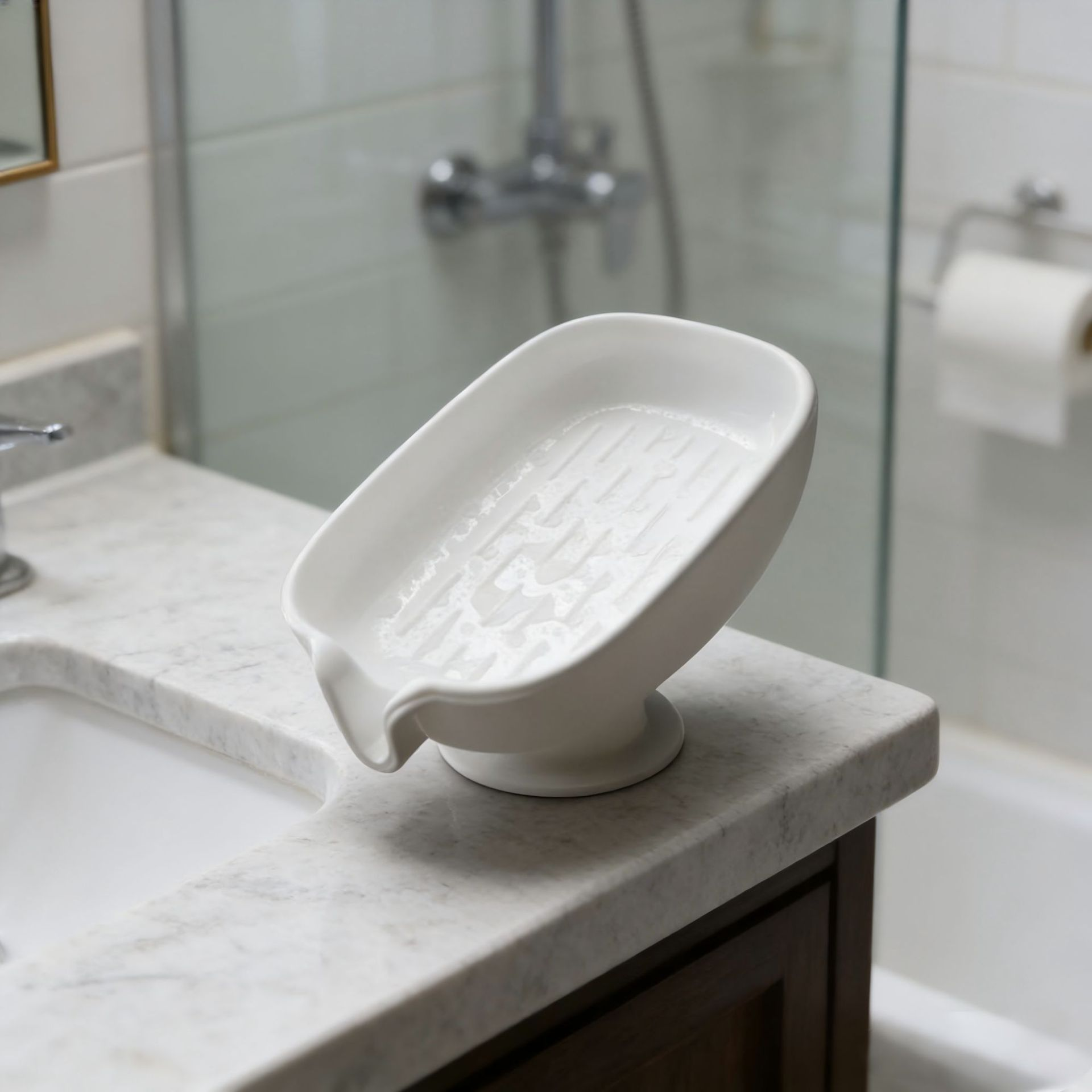 Draining Soap Dish Wholesale - Self-Draining Plastic Soap Holder, Easy Clean Bathroom Soap Tray, Multi-Color