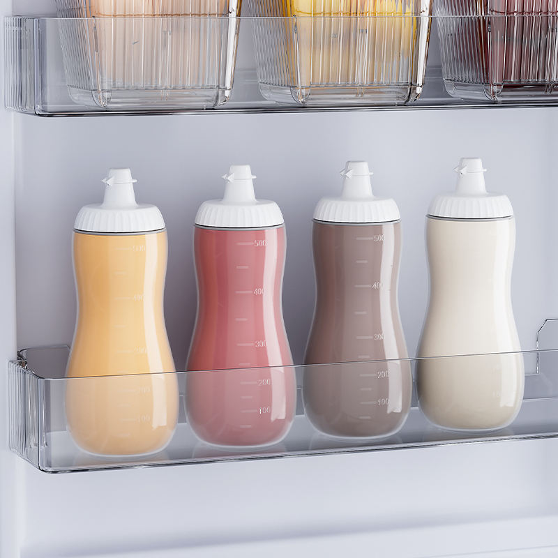 Food-Grade BPA-Free Sauce and Batter Dispenser - Reusable Kitchen Squeeze Bottle