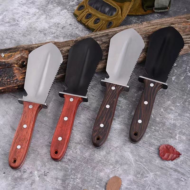 Industrial Outdoor Garden Planting Shovel Set - Camping and Potting Soil Tool