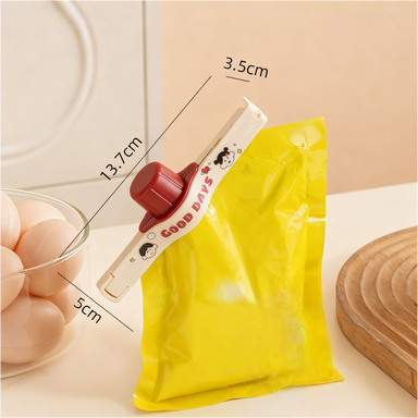 Reusable PP Kitchen Sealing Clip - Snack and Spice Bag Sealer, 4-5.9 in