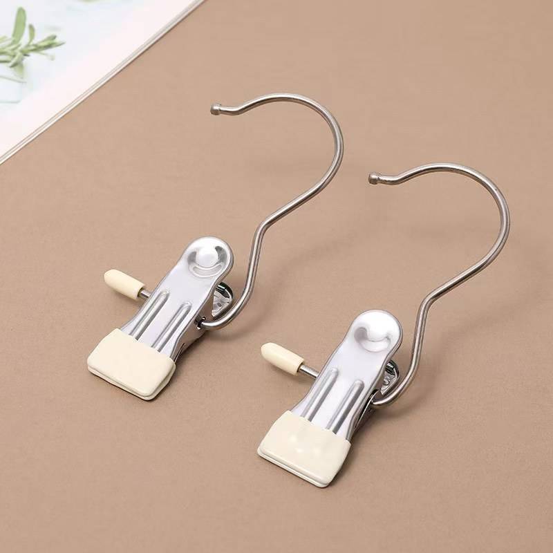 Multifunctional Stainless Steel Hanging Clip - Towel, Hat and Pants Drying Clips