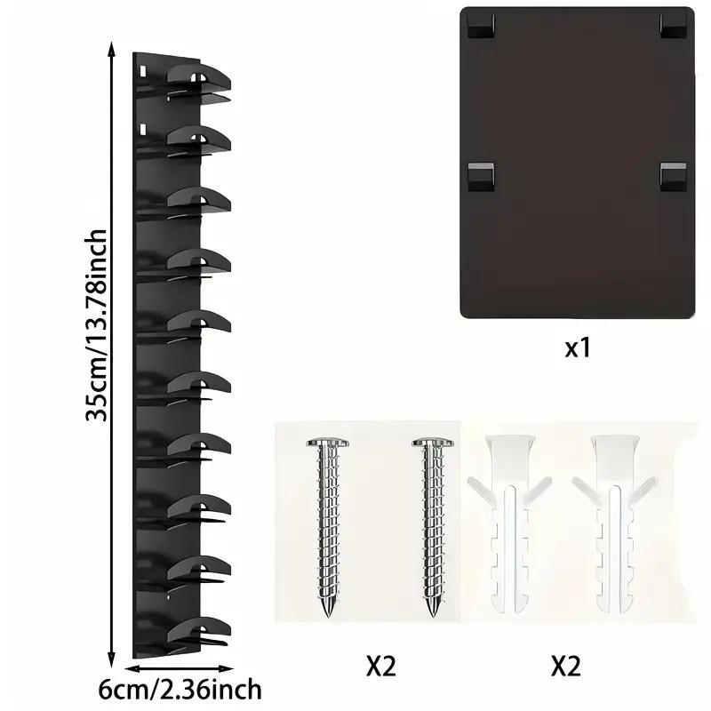 Baseball Cap Storage Rack, ABS - Wall-Mounted Multi-Layer Hat Organizer